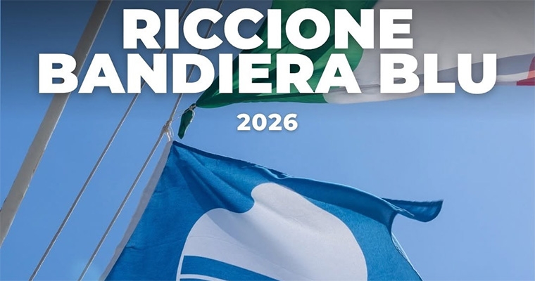 Cerimonia consegna Bandiera Blu 2026 Riccione