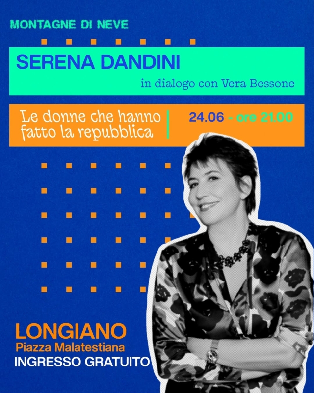 “Le donne che hanno fatto la Repubblica” con Serena Dandini
