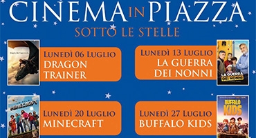 Cine in piazza sotto le stelle