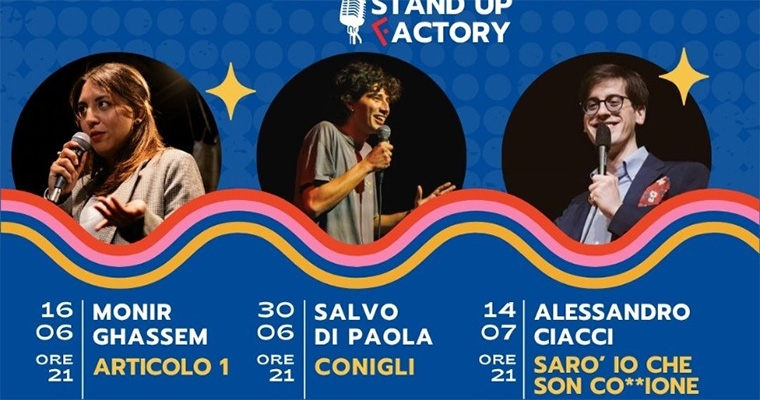 SAN LUIGI SUMMER COMEDY – STAND UP FACTORY