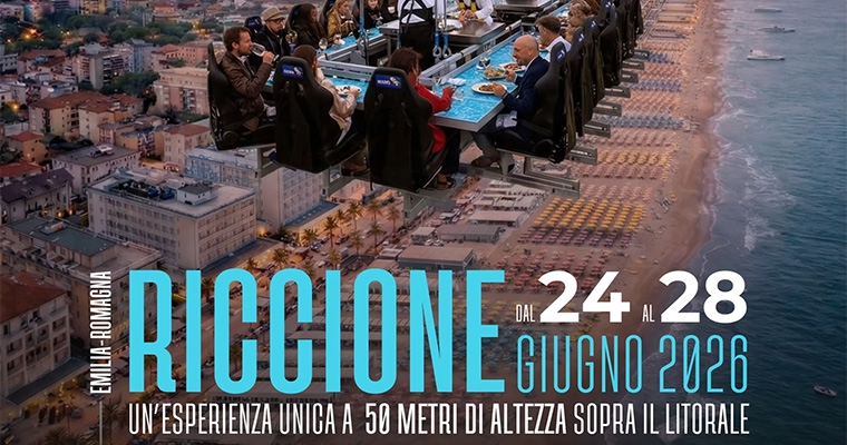 DINNER IN THE SKY ITALIA &ndash; RICCIONE