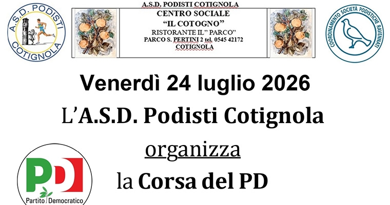Corsa del PD Cotignola