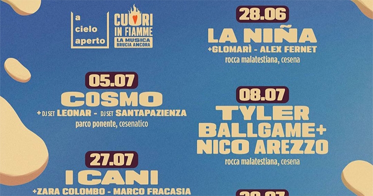 acieloaperto 2026 – Cuori in fiamme: la musica brucia ancora