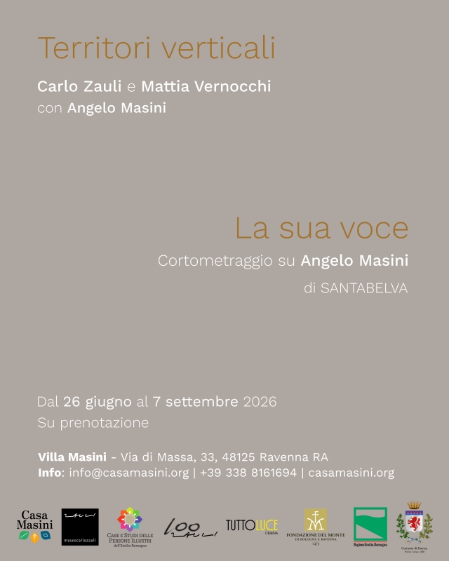 Territori Verticali. Carlo Zauli e Mattia Vernocchi con Angelo Masini