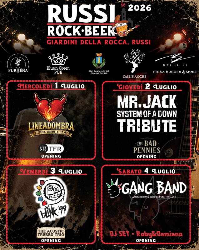 11a edizione Festival Russi Rock Beer