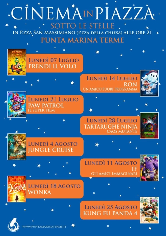 Cinema in Piazza sotto le stelle