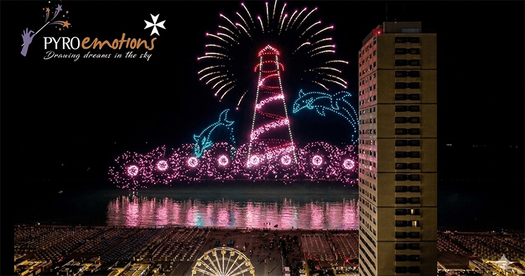 PYRO LIGHT DRONES SHOW