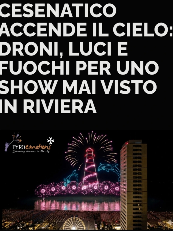 PYRO LIGHT DRONES SHOW
