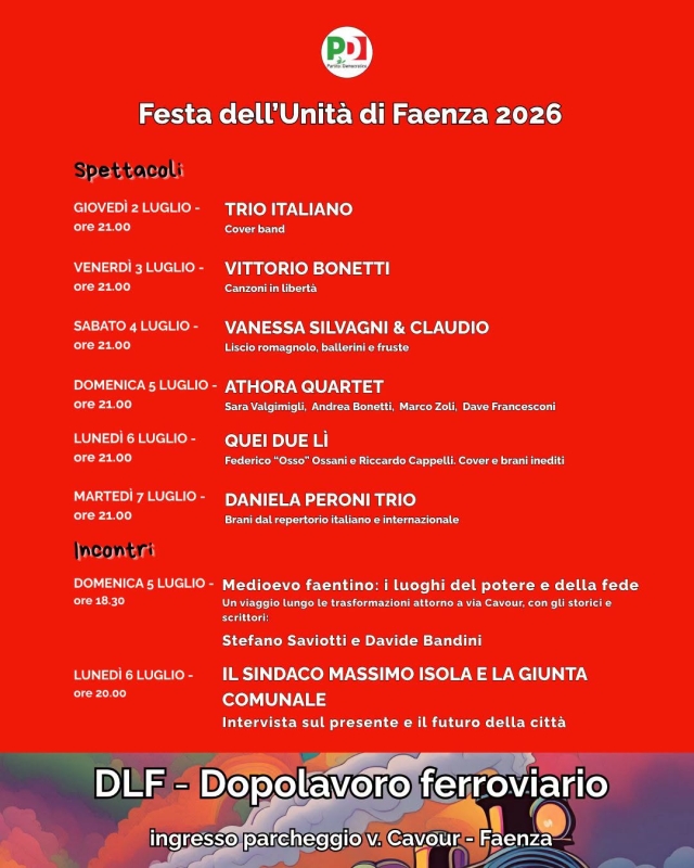 Festa dell’Unità di Faenza