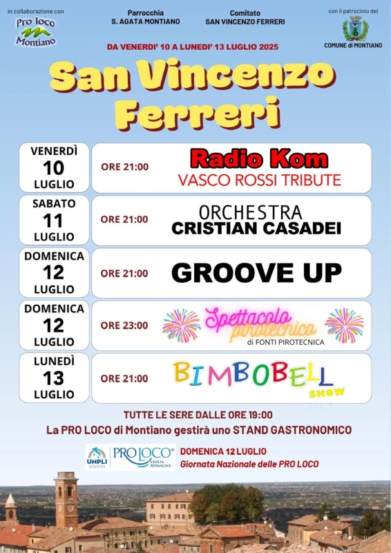 Festa Patrono San Vincenzo Ferreri