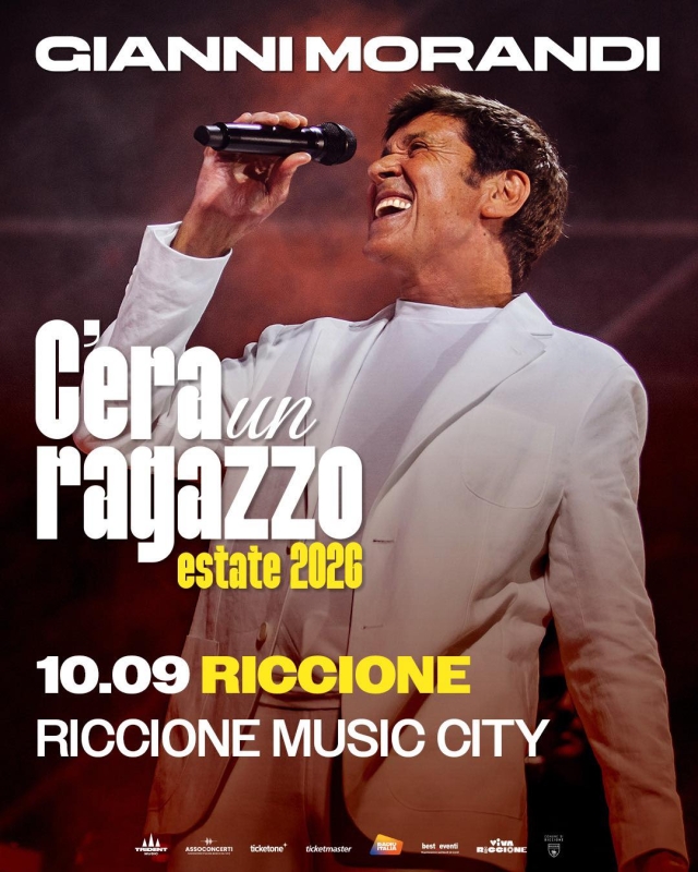 Gianni Morandi - C’era un ragazzo Estate 2026