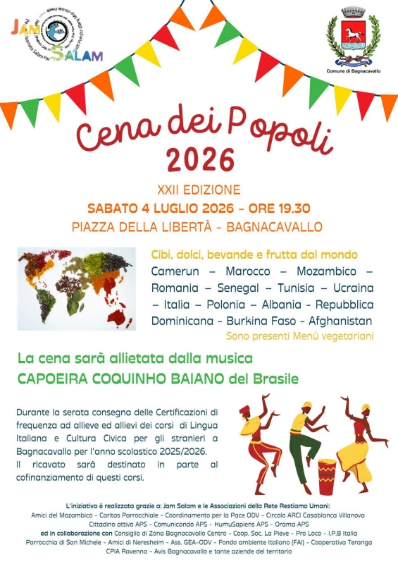 LA CENA DEI POPOLI XXII edizione