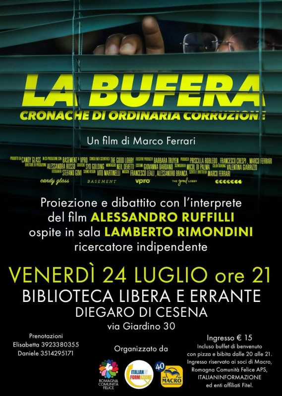Proiezione e dibattito sul film 