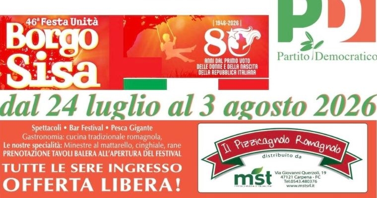 Festa dell'unità di Borgo Sisa