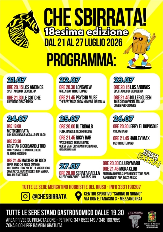 Che Sbirrata 18esima Ed.