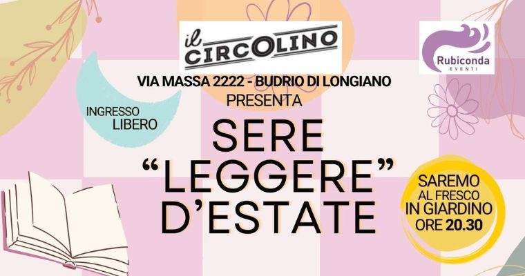 SERE "LEGGERE" D'ESTATE