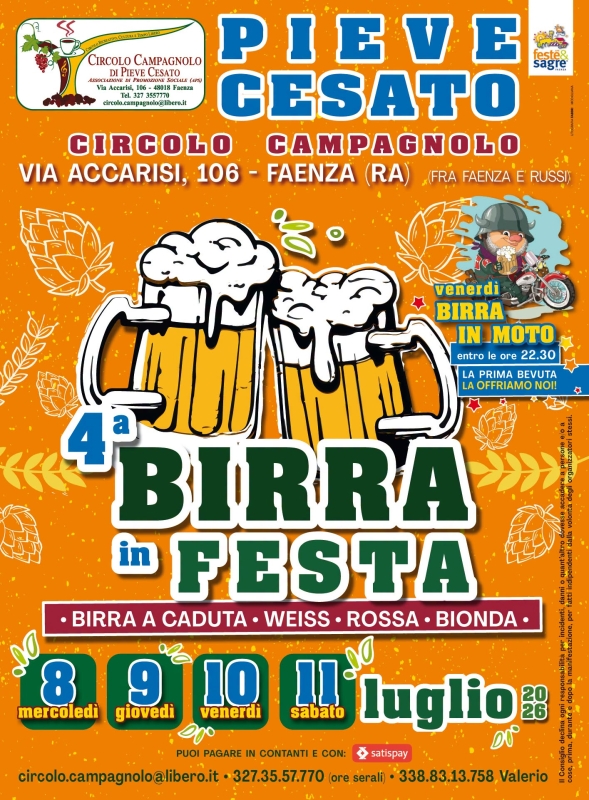 Birra al Campagnolo 2026