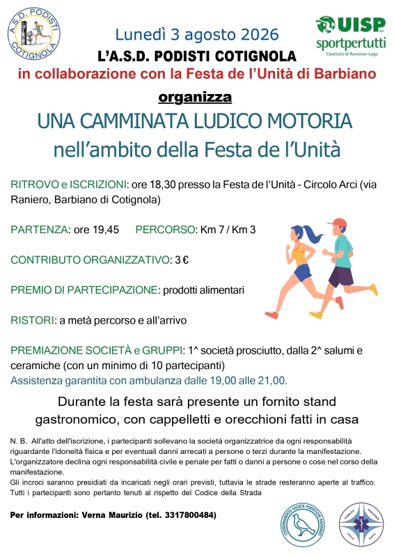Camminata ludico motoria