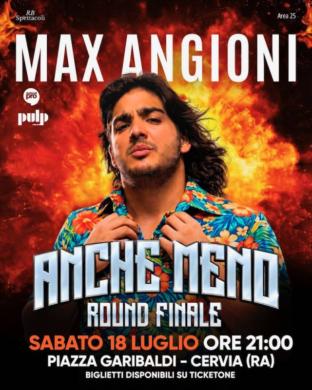 Max Angioni – “Anche meno: round finale”
