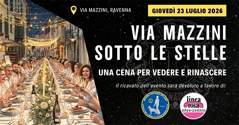 Una cena per vedere e rinascere
