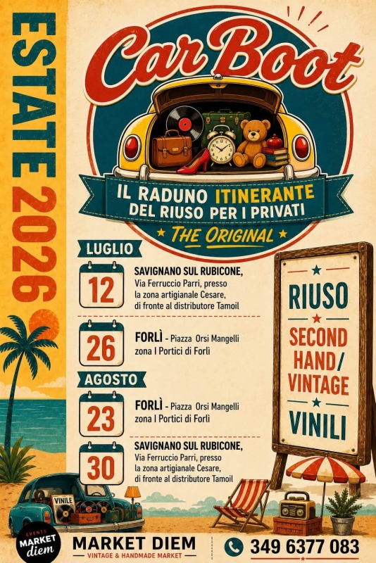 Car Boot - Il Raduno del Riuso su 4 Ruote