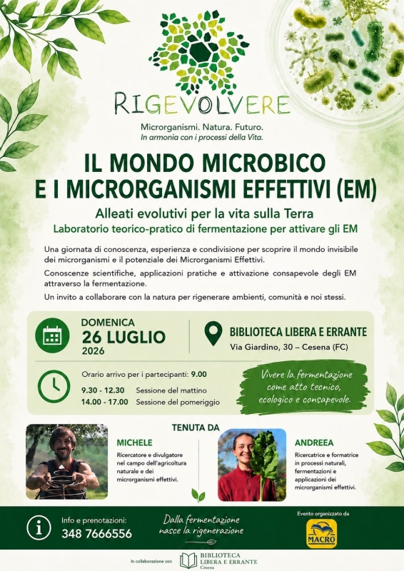 IL MONDO MICROBICO E I MICRORGANISMI EFFETTIVI