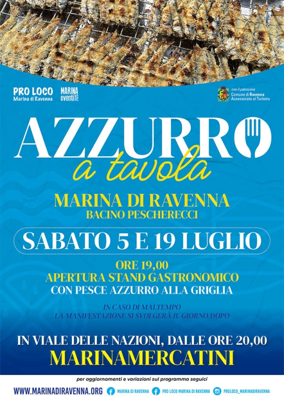 Azzurro a tavola
