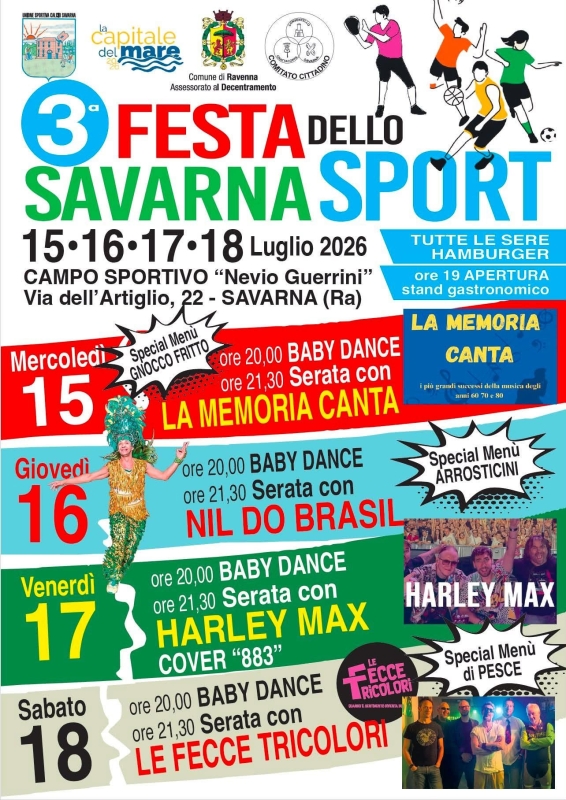 3a Festa dello sport Savarna