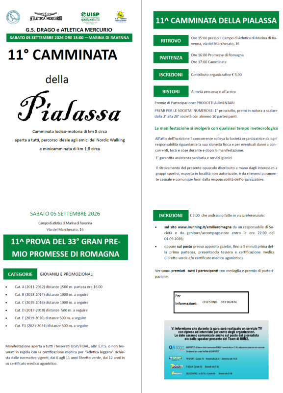 11a Camminata della Pialassa