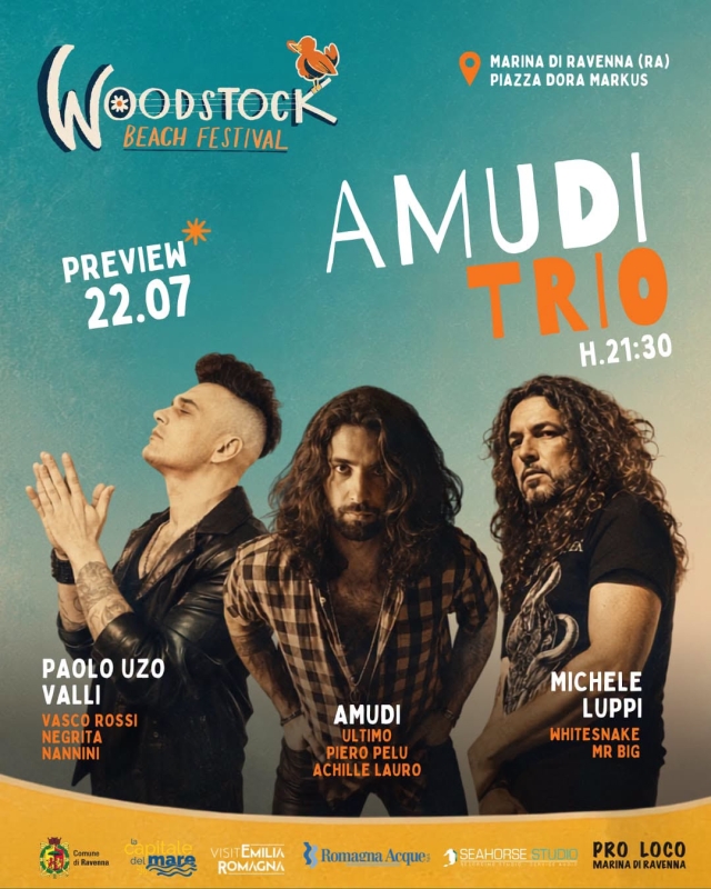 Amudi trio WOODSTOCK BEACH FESTIVAL