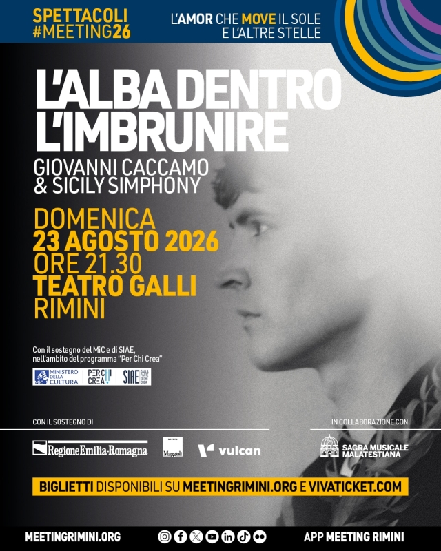 L’ALBA DENTRO L’IMBRUNIRE | GIOVANNI CACCAMO & SICILY SIMPHONY ORCHESTRA