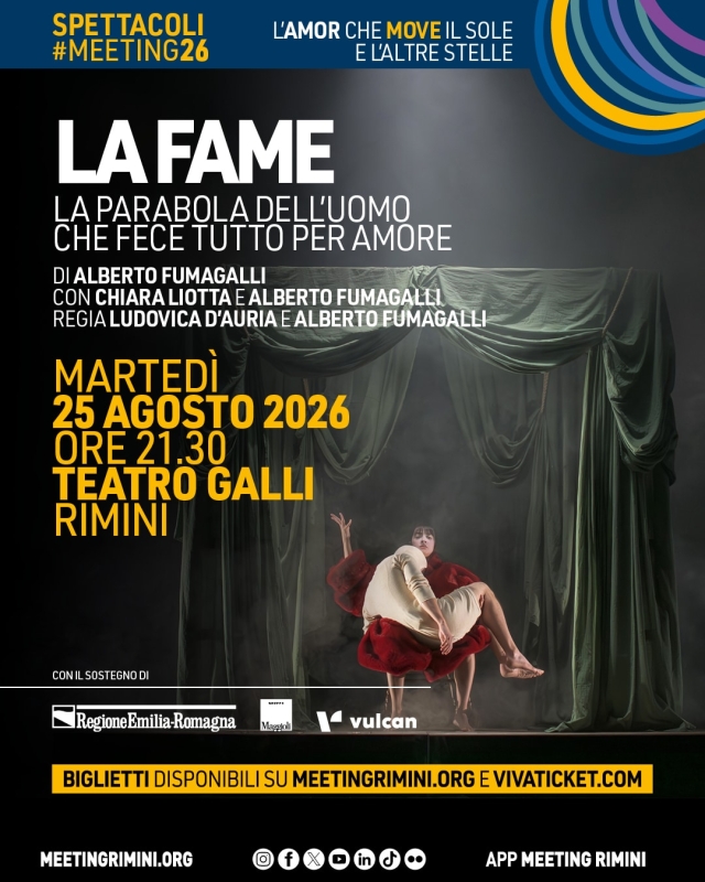 LA FAME. La parabola dell’uomo che fece tutto per amore