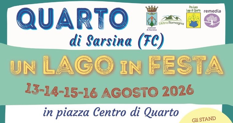 QUARTO UN LAGO IN FESTA
