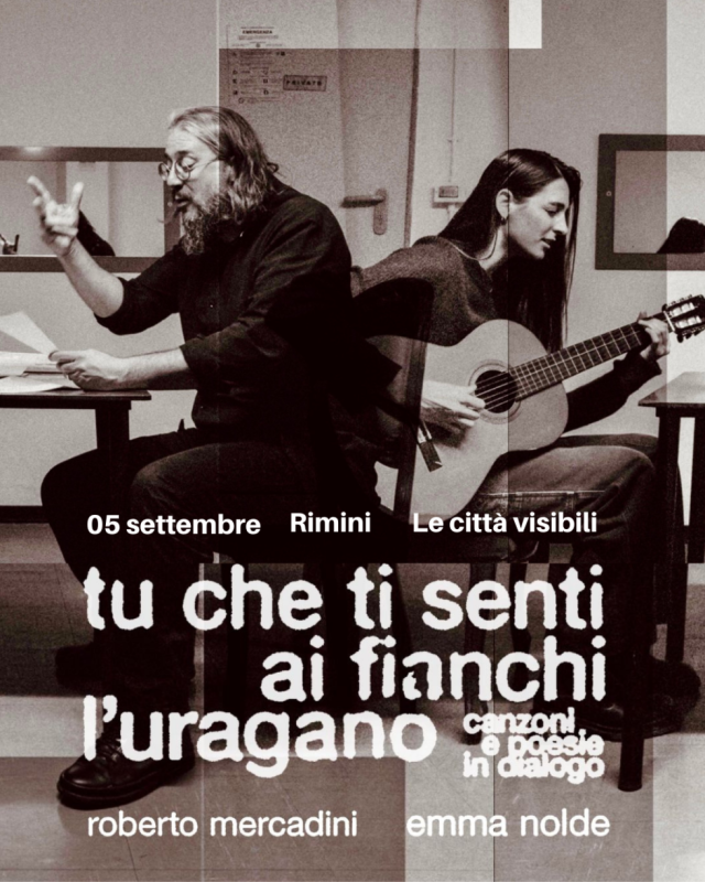 Tu che ti senti ai fianchi l’uragano
