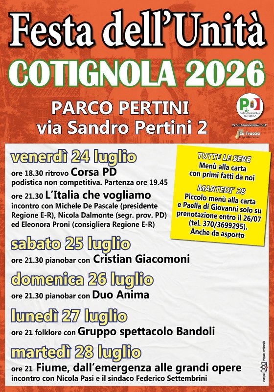 Festa Unità Cotignola