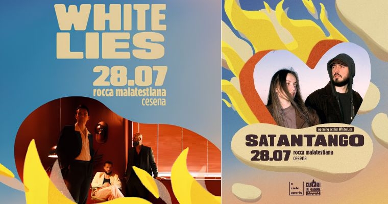 acieloaperto: WHITE LIES + Satantango