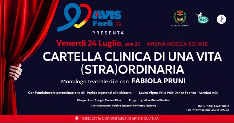 Cartella clinica di una vita (stra)ordinaria - Arena Rocca Estate