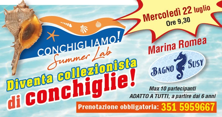 Conchigliamo! Summer lab