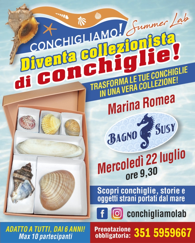 Conchigliamo! Summer lab