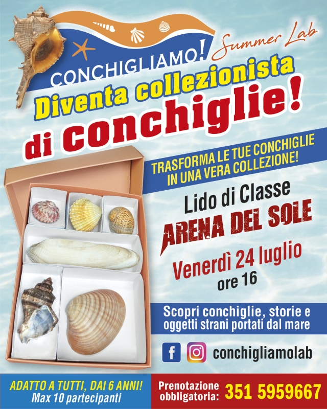 Conchigliamo! Summer lab