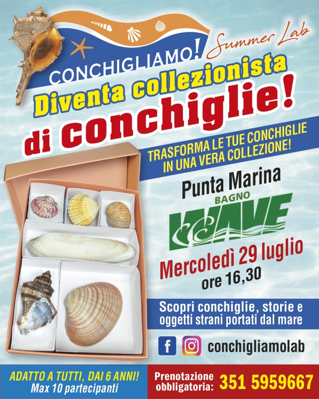 Conchigliamo! Summer lab