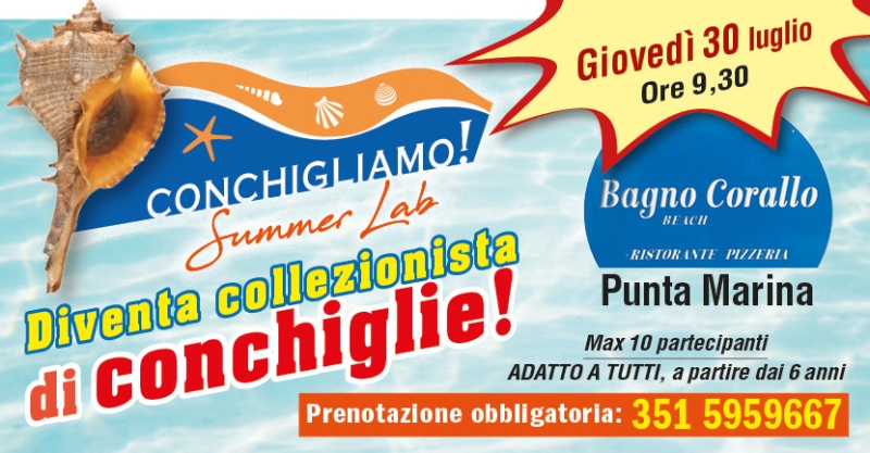 Conchigliamo! Summer lab