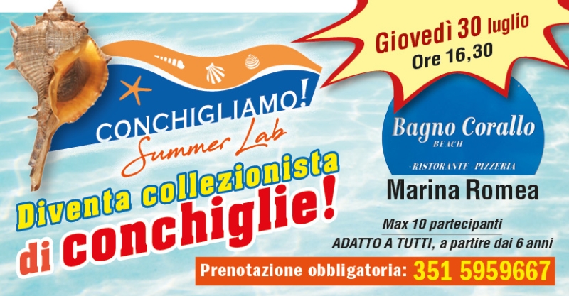 Conchigliamo! Summer lab