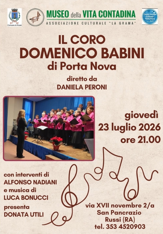 Il coro Domenico Babini di Porta Nuova