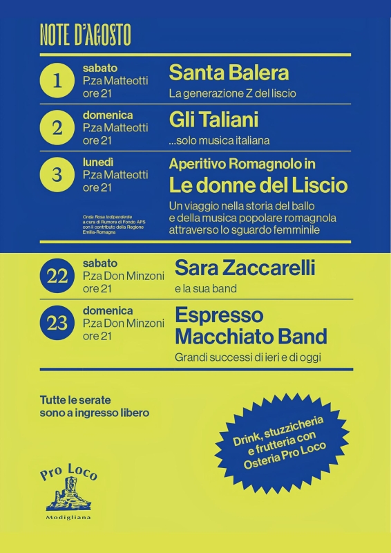 Note d'Agosto