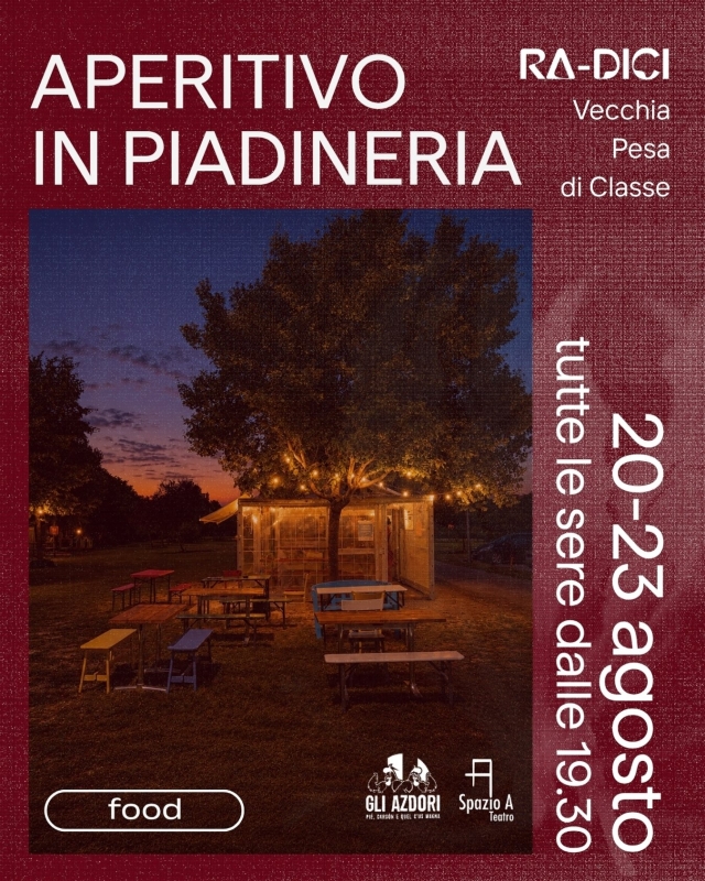 Aperitivo in piadineria | Rassegna Ra-dici