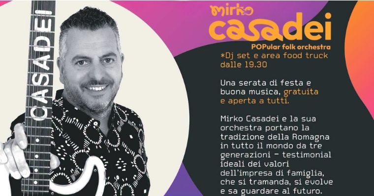 Mirko Casadei POPular Folk Orchestra a Castrocaro Terme