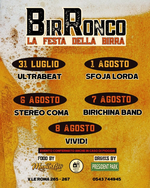 BIRRONCO - Festa della Birra