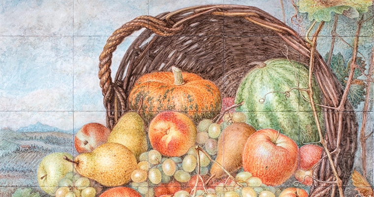 Colori e sapori nelle ceramiche di Sante Ghinassi