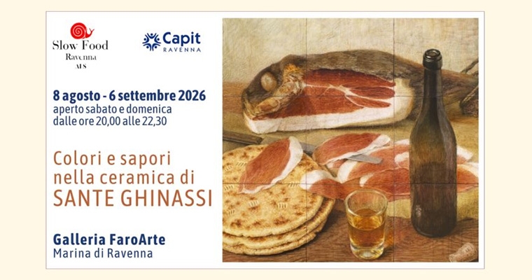 Colori e sapori nelle ceramiche di Sante Ghinassi